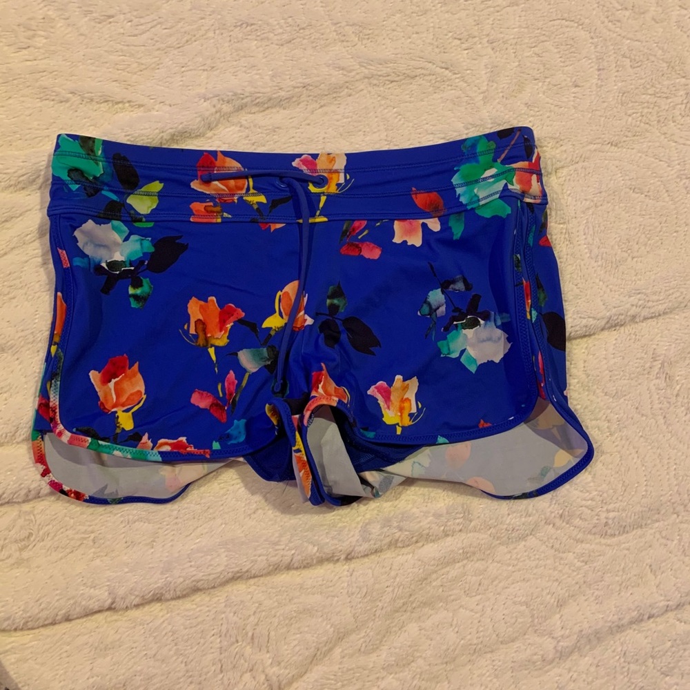 althleta floral printed shorts